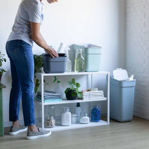 Curver Trash Can Ready to Collect 30L Light Blue