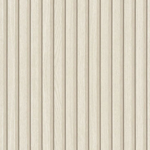 Noordwand Wallpaper Botanica Wooden Slats Beige