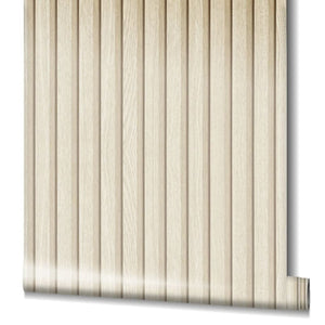 Noordwand Wallpaper Botanica Wooden Slats Beige