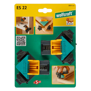 wolfcraft Corner Clamps ES 22 2 pieces 3051000