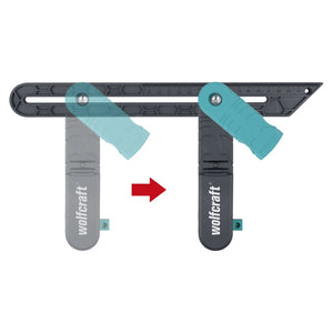 wolfcraft Angular Bevel Gauge with Marking Gauge Function