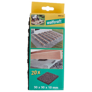 wolfcraft Support Pads for Deck Laying 20 pcs 6987000