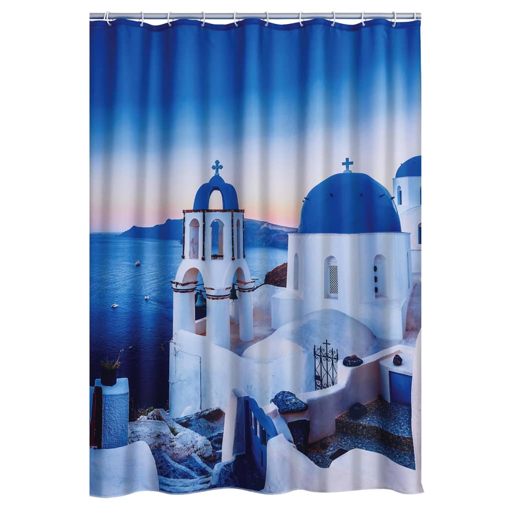 RIDDER Shower Curtain Santorini 180x200 cm