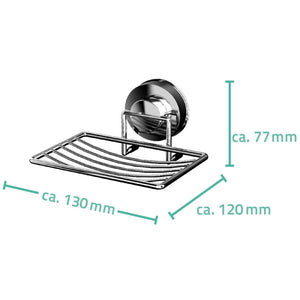 RIDDER Shower Soap Dish 13x12x7.7 cm Chrome 12040100