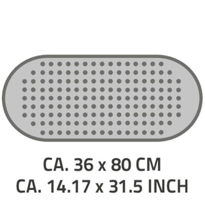 RIDDER Non-Slip Bath Mat Action Grey