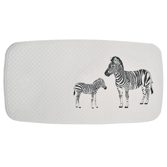 RIDDER Bath Mat Zebra 38x72 cm White and Black