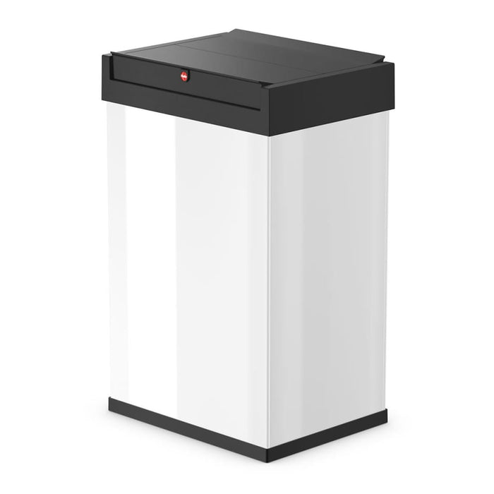 Hailo Waste Bin Big-Box Swing Size L 35 L White 0840-131