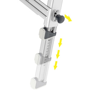 Hailo Staircase Platform TP1 Aluminium