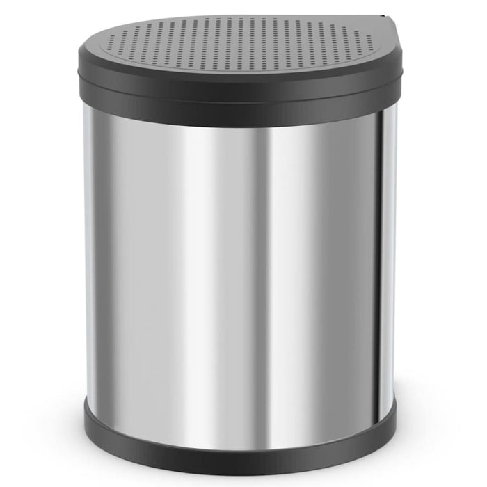 Hailo Cupboard Bin Compact-Box Size M 15 L Stainless Steel 3555-101