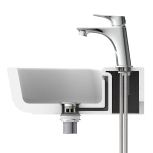 SCHÜTTE Basin Mixer BOSTON Chrome