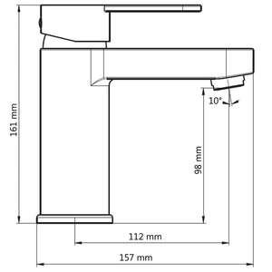 SCHÜTTE Basin Mixer ELEPHANT Copper Mat