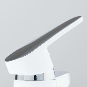 SCHÜTTE Basin Mixer Tap ALASKA White and Chrome