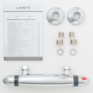 SCHÜTTE Thermostatic Shower Mixer SUPRA Chrome