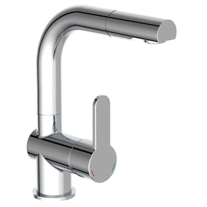 SCHÜTTE Basin Mixer with Pull-Out Spray LONDON Chrome