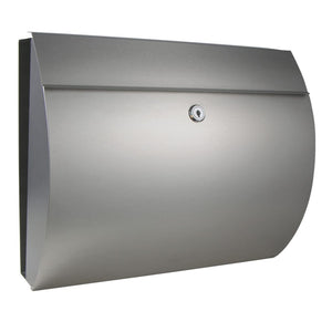 HI Letter Box with Newspaper Holder 38x13.3x30.4 cm Stainless Steel