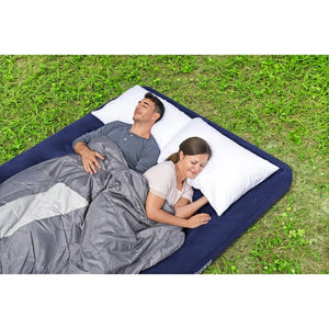 Bestway Inflatable Flocked Airbed 203 x 152 x 22 cm 67003