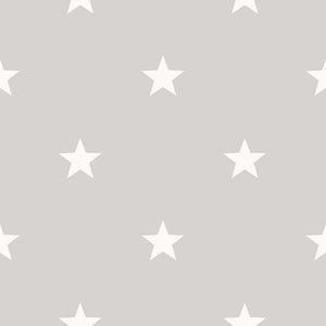 Noordwand Wallpaper Friends & Coffee Little Stars Dark Grey and White