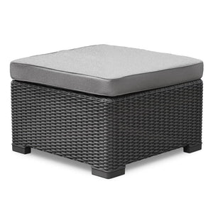 Allibert Outdoor Ottoman California Grey