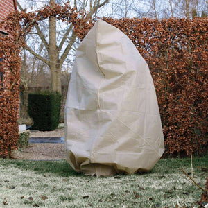 Nature Winter Fleece Cover with Zip 70 g/sqm Beige 3x2.5x2.5 m