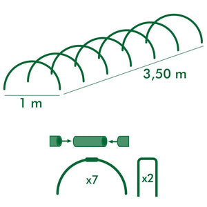 Nature Quick Grow Tunnel Kit 6030202