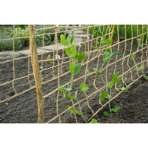 Nature Plant Climbing Netting Jute 1.8x5 m Natural