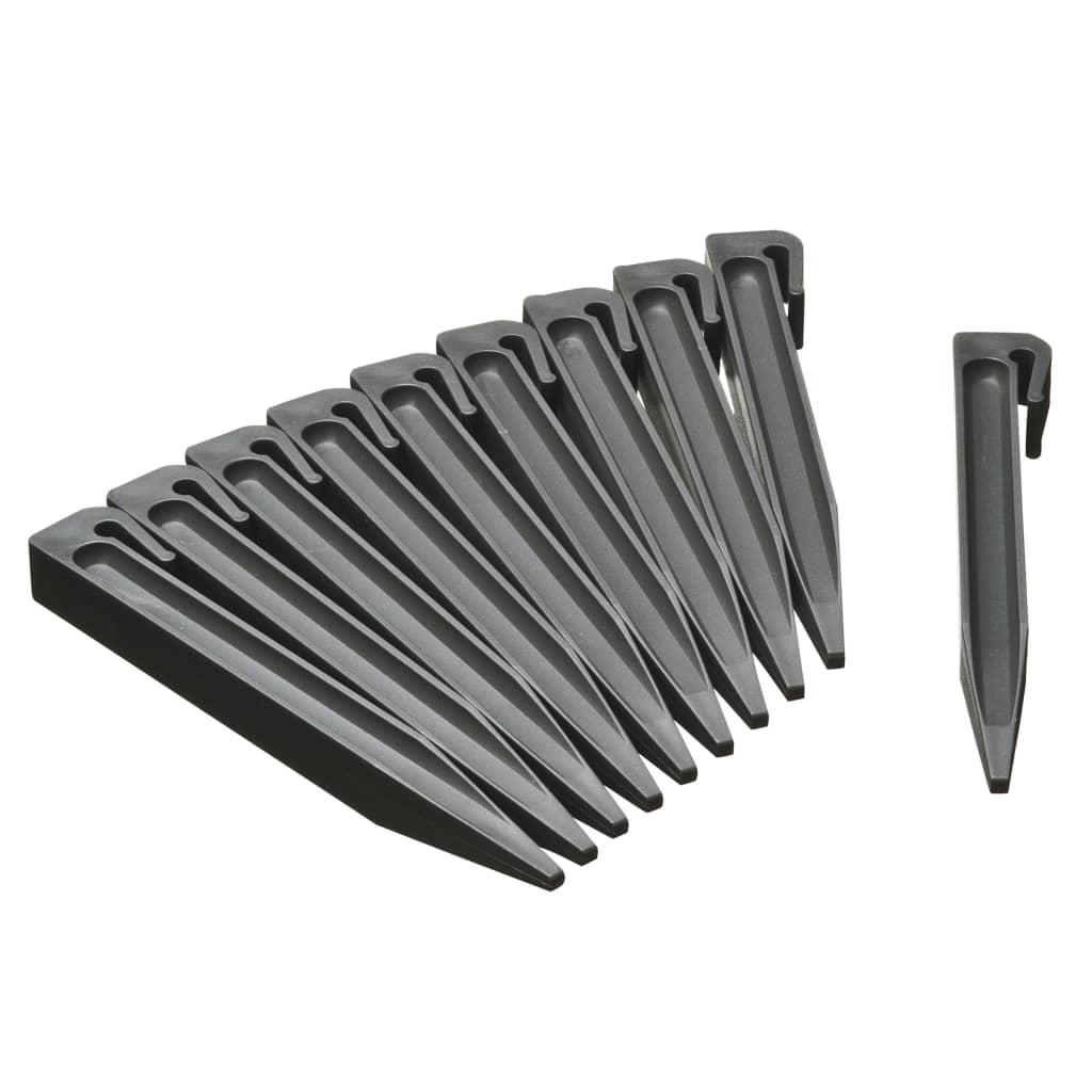 Nature Garden Anchor Pegs 10 pcs Grey Small