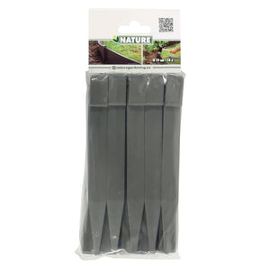 Nature Garden Anchor Pegs 10 pcs Grey Small