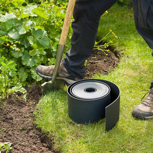 Nature Garden Border Edging 0.15x10 m Black