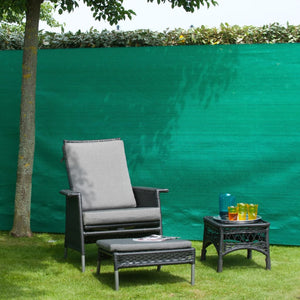 Nature Garden Sight Break Fencing PE 1.5x5 m Green