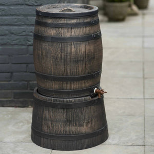 Nature Rainbutt With Wood Look 50L 38x49.5 cm Brown