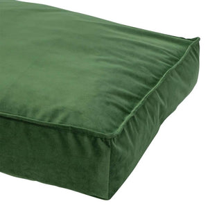 Madison Dog Lounge Velvet 80x55x15 cm Green