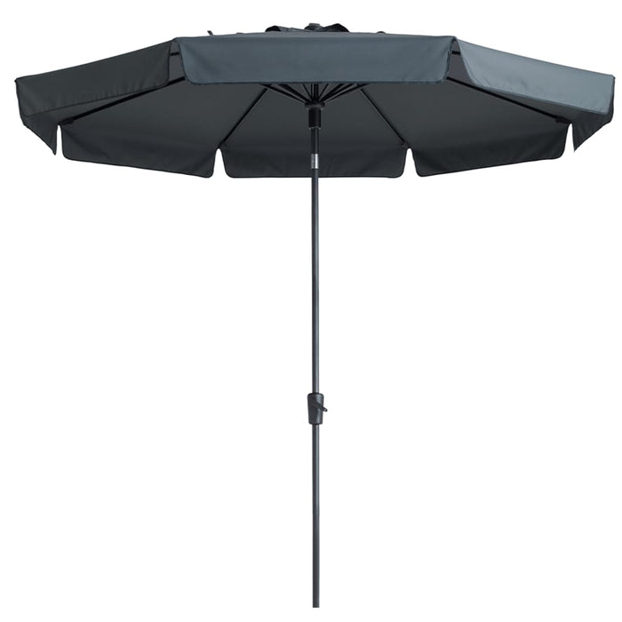 Madison Parasol Flores Luxe 300 cm Round Grey