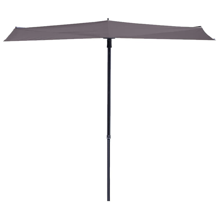 Madison Balcony Parasol Sun Wave 270x150 cm Taupe PAC3P015