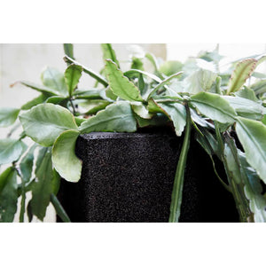 Capi Planter Urban Smooth Square 30x30x30 cm Black KBL902