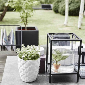 Capi Planter Urban Smooth Square 50x50x50 cm Black KBL904