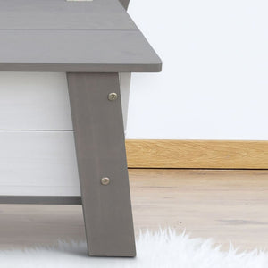 AXI Storage Bench Corky Grey and White