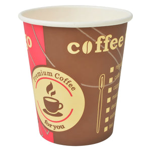 vidaXL 1000 pcs Disposable Coffee Cups Paper 240 ml (8 oz)