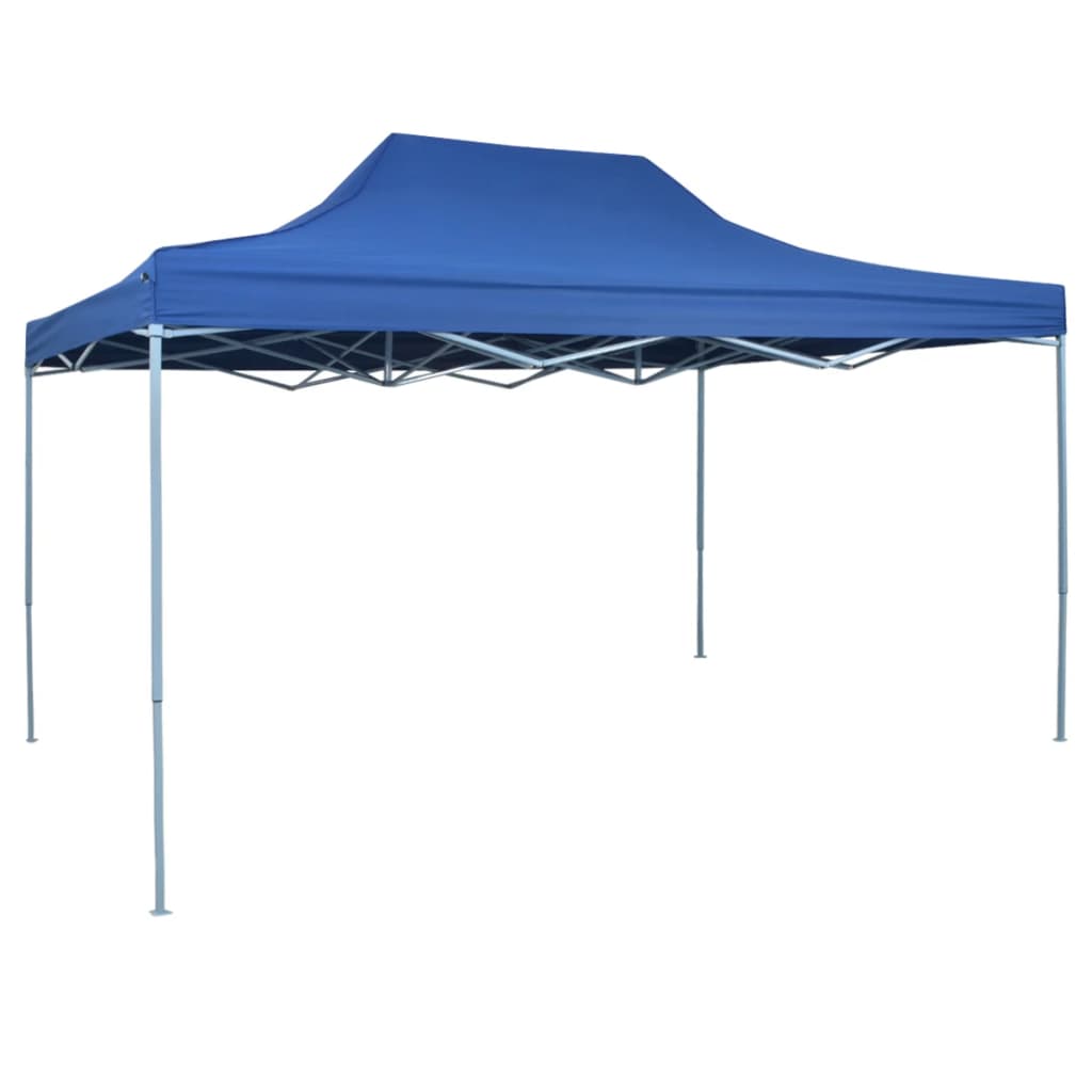 vidaXL Foldable Tent Pop-Up 3x4.5 m Blue