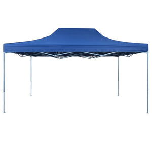 vidaXL Foldable Tent Pop-Up 3x4.5 m Blue