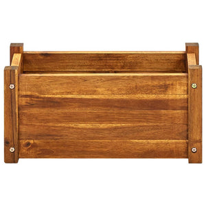 vidaXL Garden Raised Bed Acacia Wood 50x25x25 cm