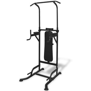 vidaXL Power Tower with Sit-up Bench