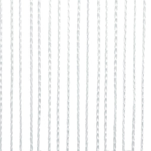 vidaXL String Curtains 2 pcs 140x250 cm White