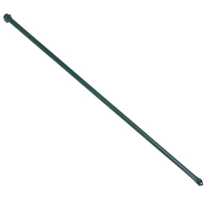 vidaXL Garden Posts 10 pcs 1 m Metal Green