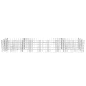 vidaXL Gabion Raised Bed Steel 360x90x50 cm