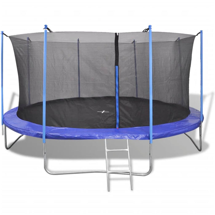 vidaXL Five Piece Trampoline Set 4.57 m