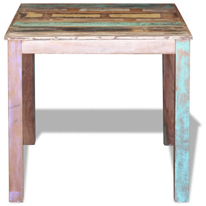 vidaXL Dining Table Solid Reclaimed Wood 80x82x76 cm