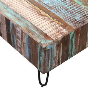 vidaXL Coffee Table Solid Reclaimed Wood 100x50x38 cm