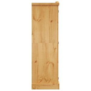 vidaXL Wardrobe Mexican Pine Corona Range 3 Doors