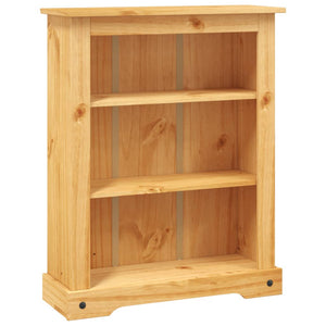 vidaXL 3-Tier Bookcase Mexican Pine Corona Range 81x29x100 cm