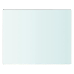 vidaXL Shelf Panel Glass Clear 20x25 cm